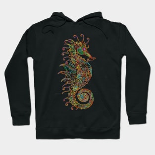 Zentangle Seahorse Hoodie